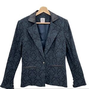 SW3 BESPOKE Jacquard Single Breasted 1 Button Blazer Size M